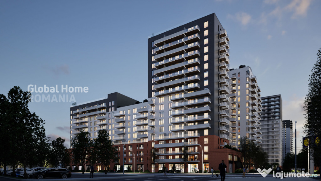 SkyLight Residence | Studio – Etaj 5/17 – 48.84 mp total