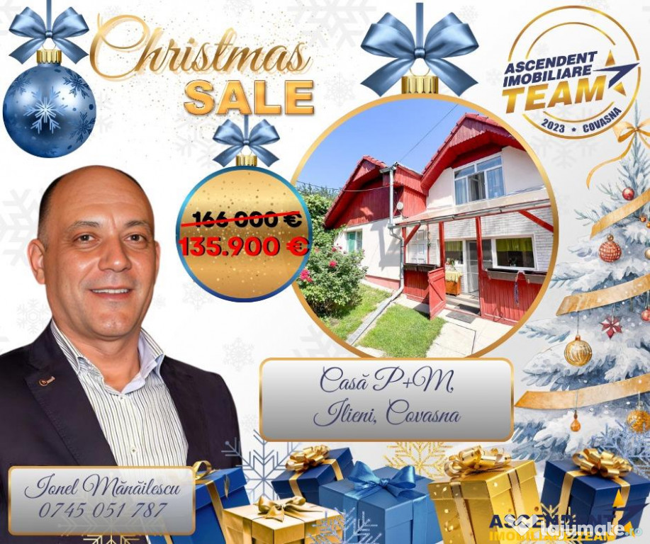 Casa armonios compartimentata, 834 mp teren, Ilieni, Covasna