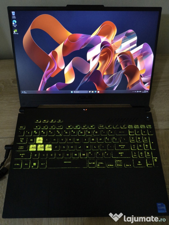 Laptop RTX 3050 – ASUS TUF F15 / i5-12500H / 16GB – Garanție