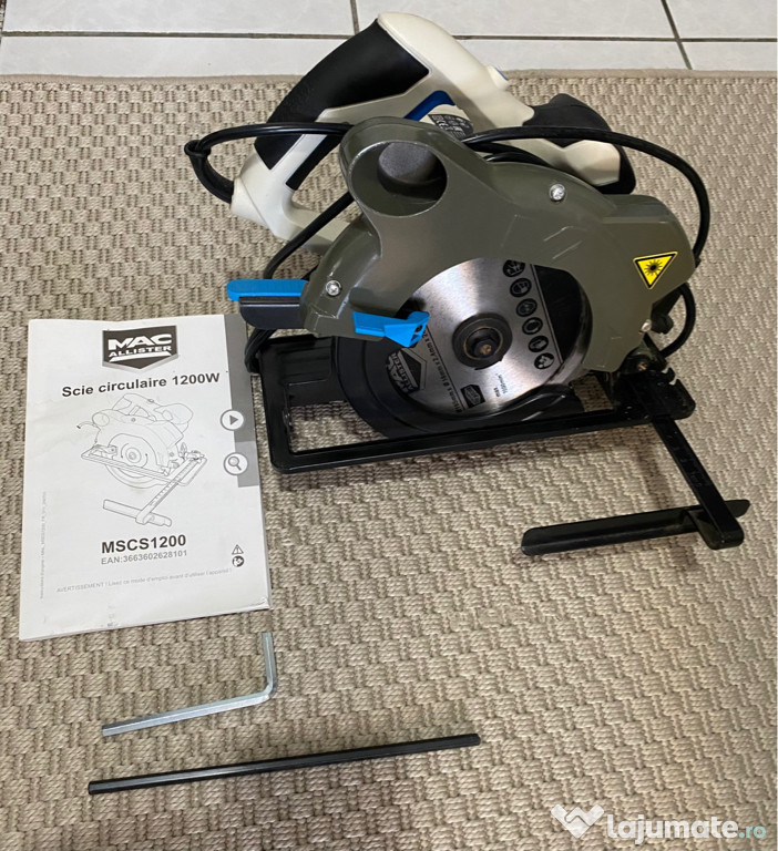 Fierastrau circular Mac Allister 1200w