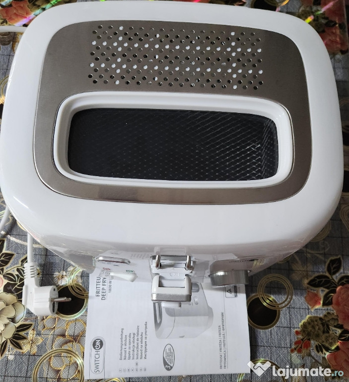 Fritteuză electrică cu putere mare de 1800W