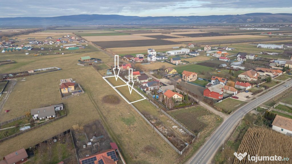 Două Loturi Alăturate de 500 mp Disponibile în Bod, St...