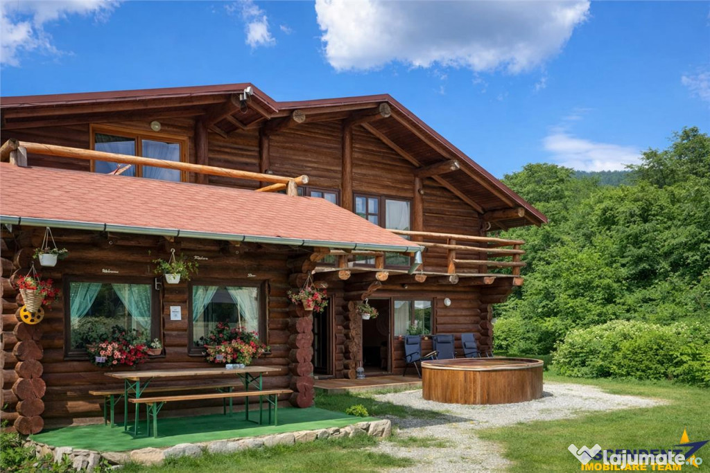 FILM! Resedinte montane,mobilate,echipate, jacuzzi,piscina,p