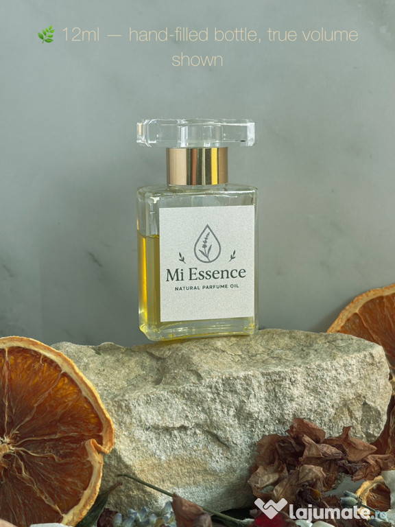 Parfum ulei artizanal lavandă & portocală – cadou elegant