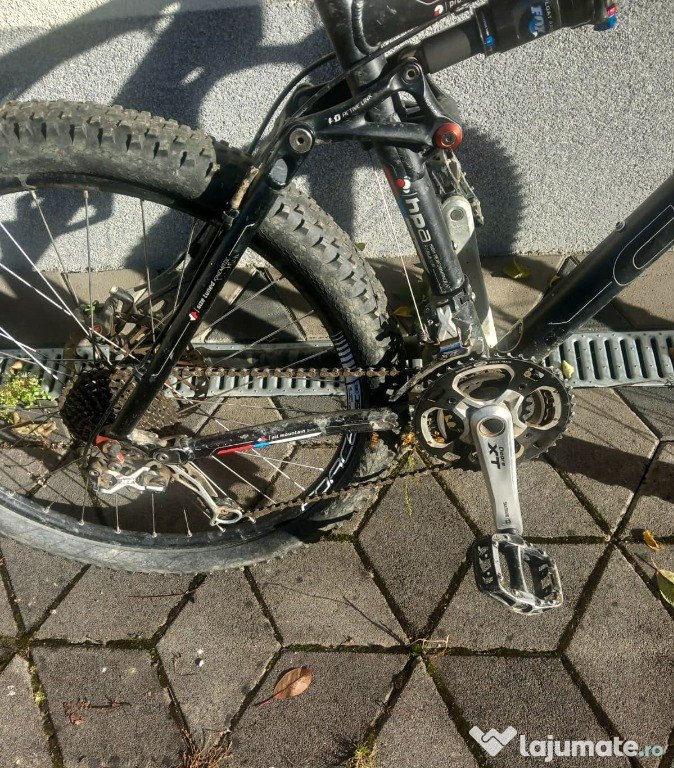 Bicicletă Cube AMS100, MTB, XC, Full Suspension - stare excelentă