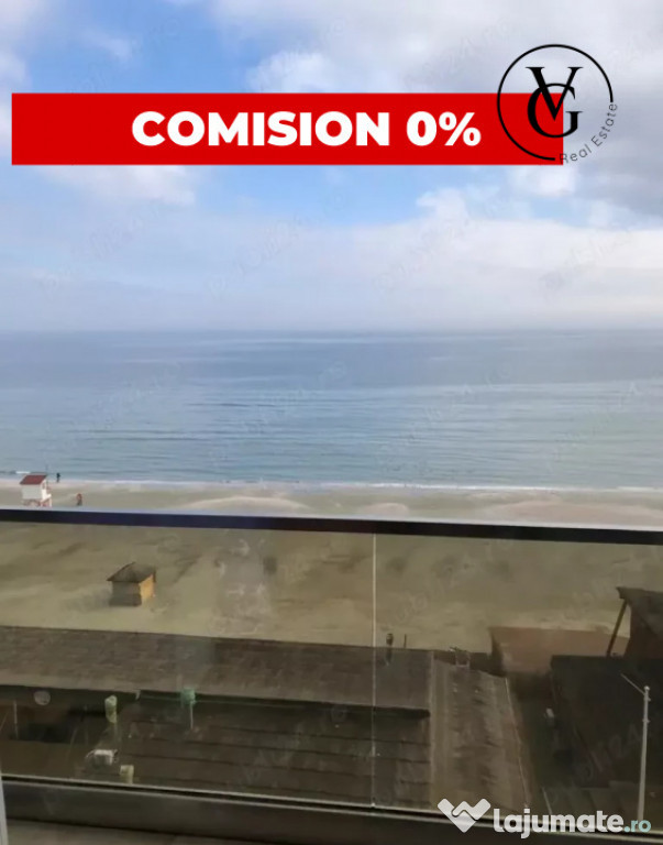 Apartament 2 camere cu vedere frontala la mare plaja Azimuth