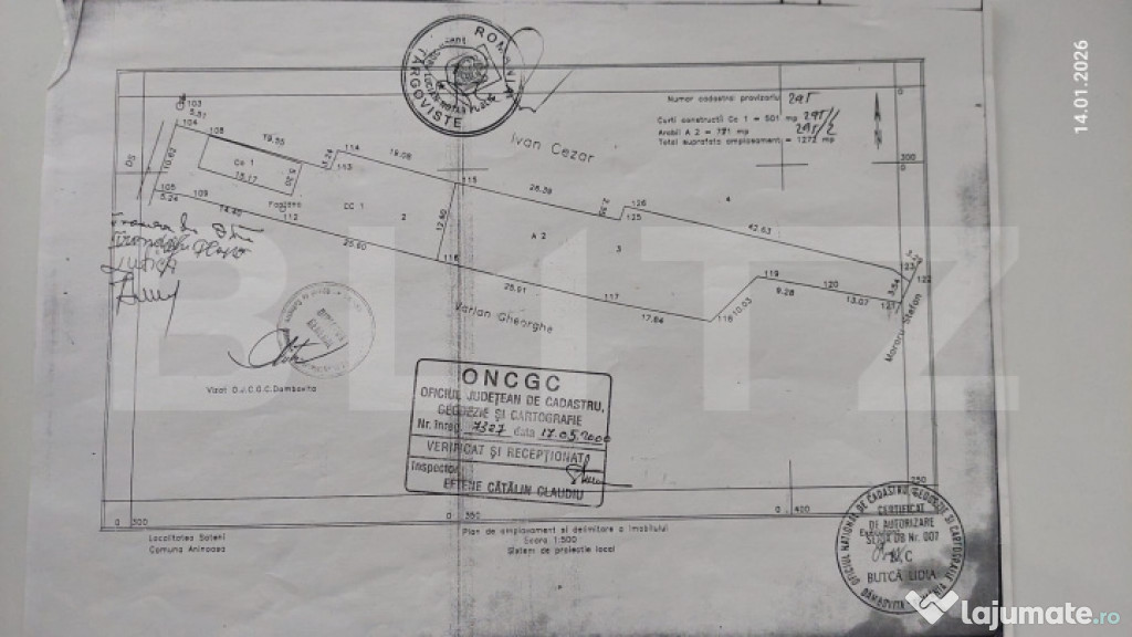 Teren cu casa de vânzare