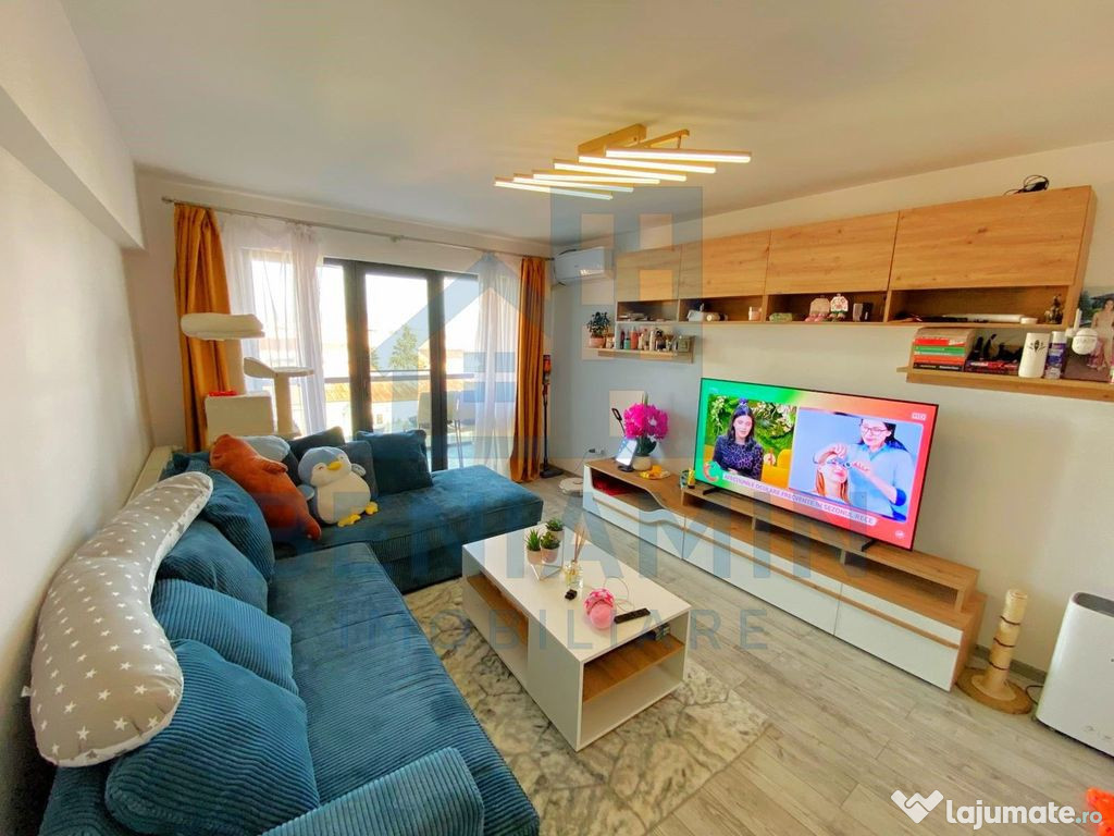 2 camere decomandat -centrala -1982 -renovat -mobilat -El...