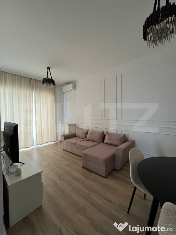 Apartament Modern 2 Camere + Curte 45 mp+ 3 Locuri Parcare ?
