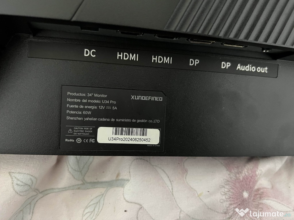 U34 Pro Xundefined Asus Tuf fara display de piese amandoua