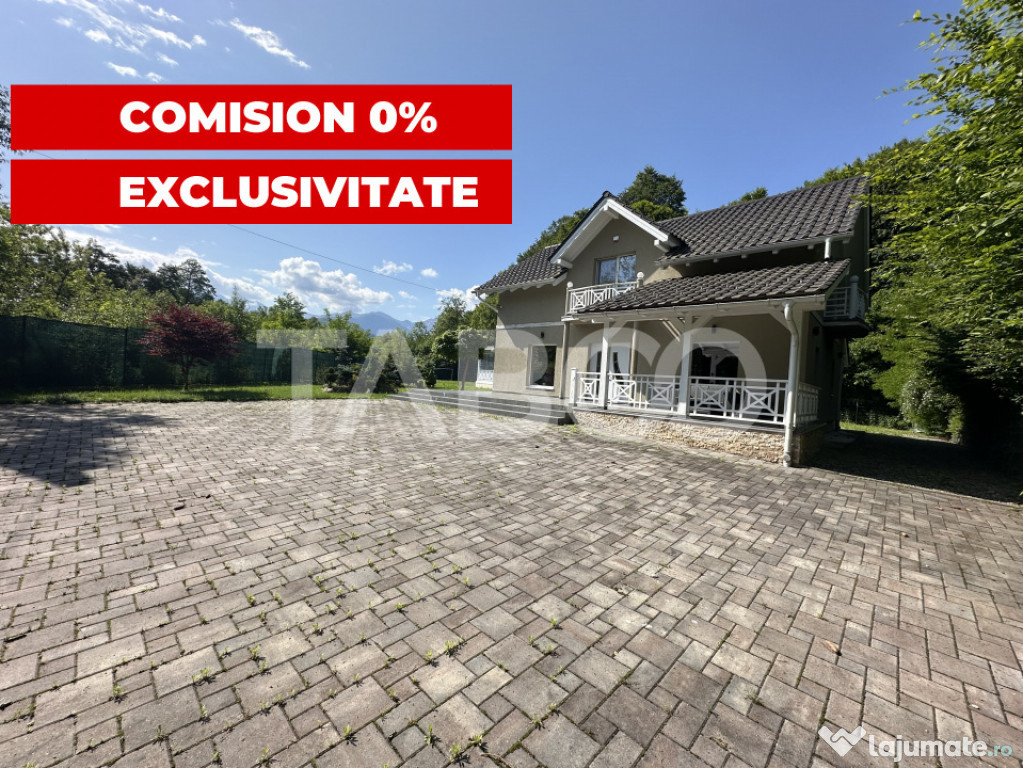 Casa de vacanta moderna Valea Avrigului teren 1108 mp dotari