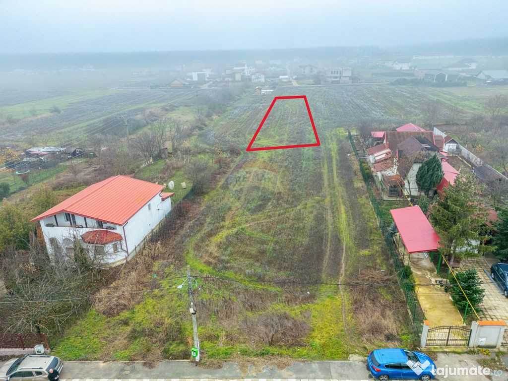 Teren 992mp Snagov / Ghermanesti / Strada Vaslui