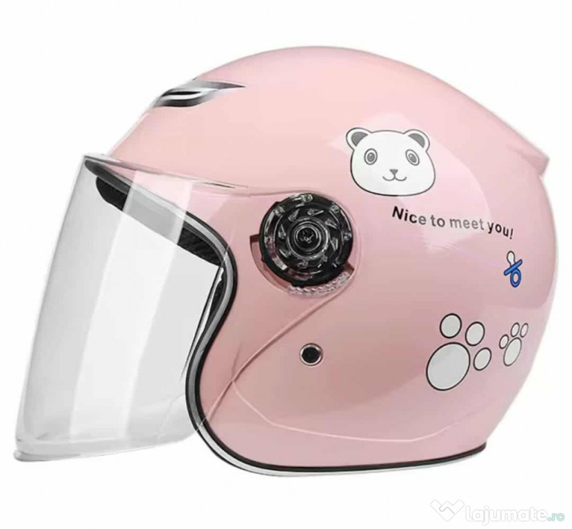 Casca de motociclete open face cu viziera/pasager atv-trotineta , pent