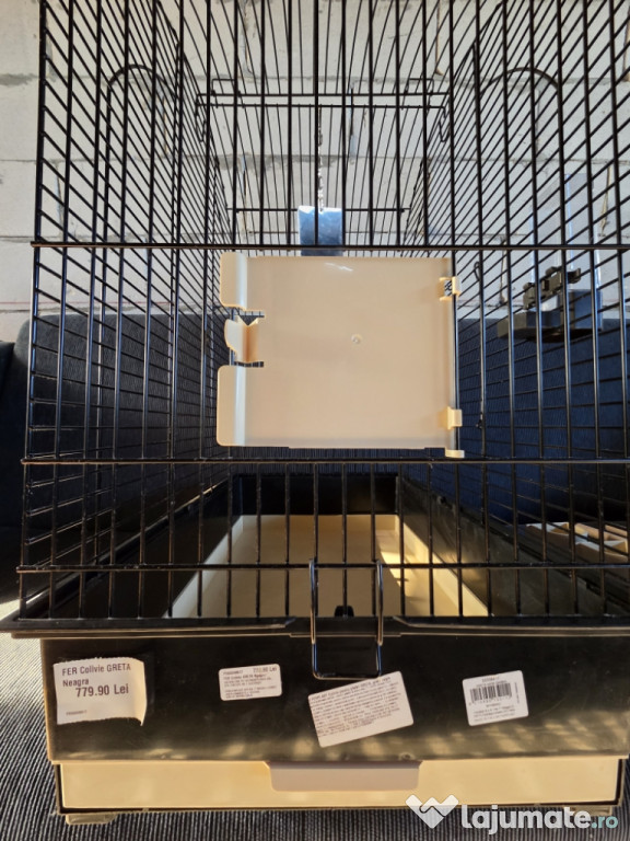 Vănd colivie nouă plus accesorii