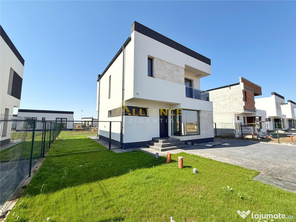 Vila individuala P 1E ||4 camere 3 bai || 350mp teren || 2 m