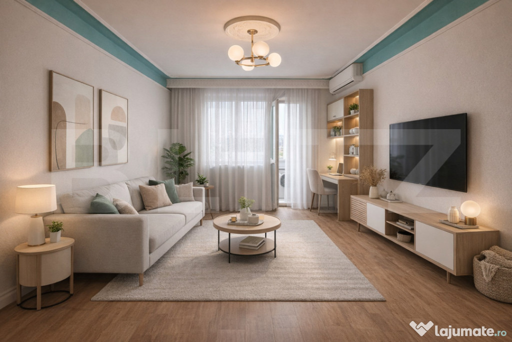 Apartament 3 camere, decomandat, 59mp, Dacia