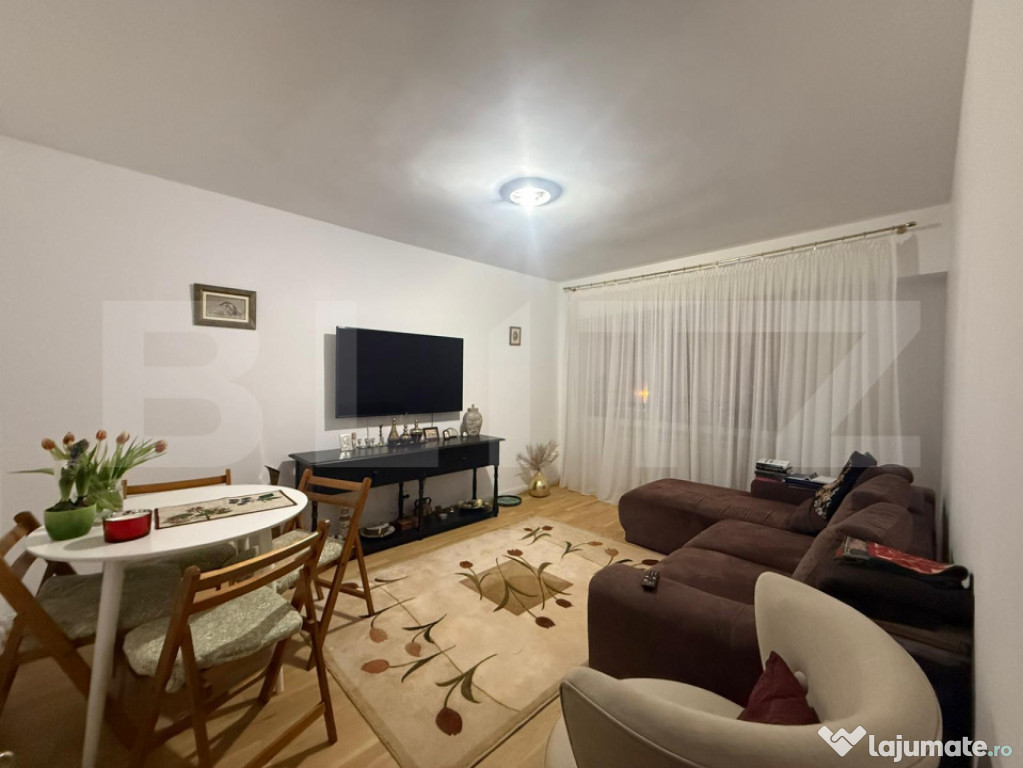 Apartament 3 camere, 65 mp, zona Pacurari