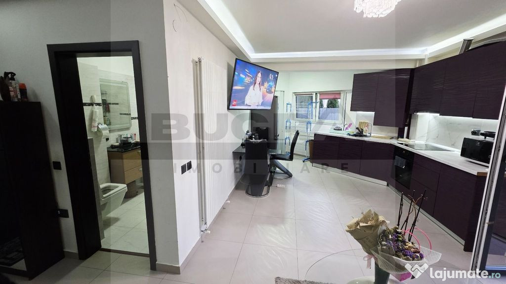 Apartament 2 camere, 43 mp, gradina 99 mp, 2 parcari, zon...