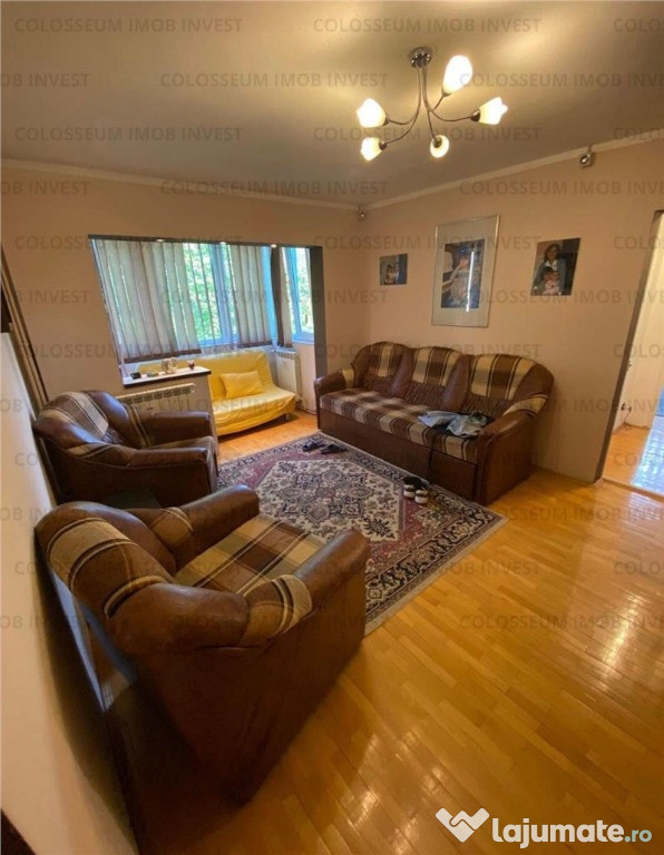 Apartament 2 camere, etaj 3/4, confort 1, mobila, utilat, zona Gemenii