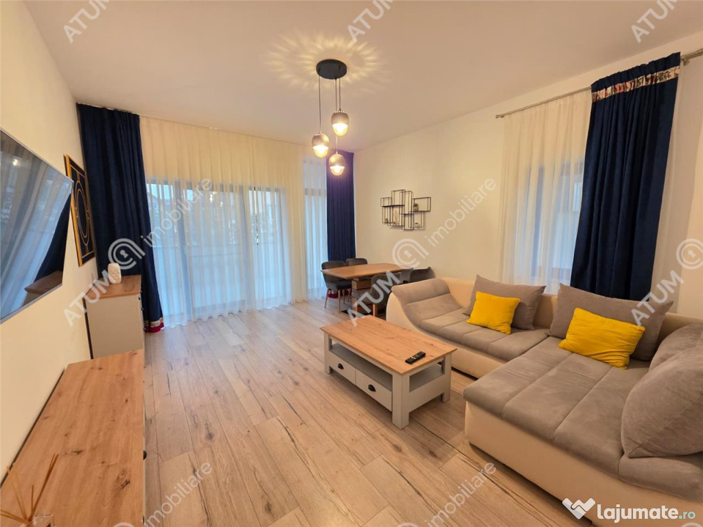 Apartament cu 3 camere decoamndate curte si terasa in zona S
