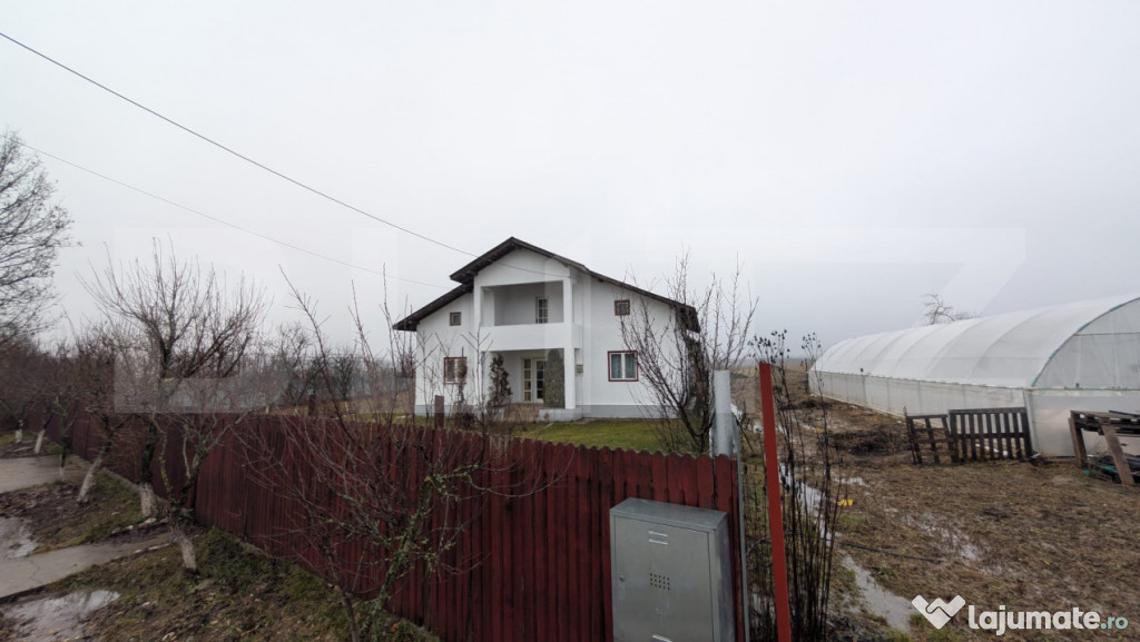Casă individuală la 60 de km de București – teren gener