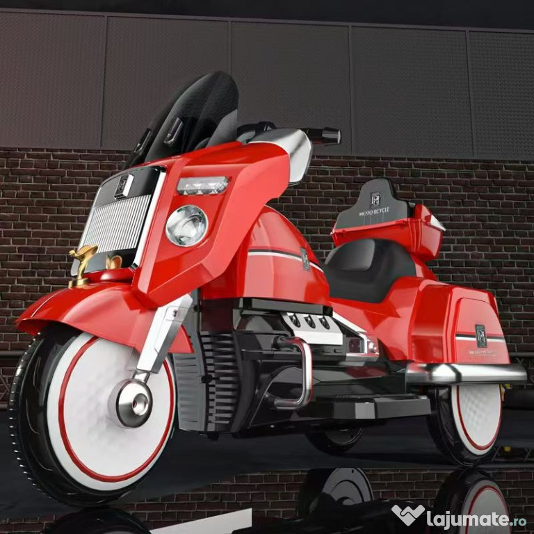 Motocicleta electrica Chopper Royce 2x 40W 12V cu telecomanda