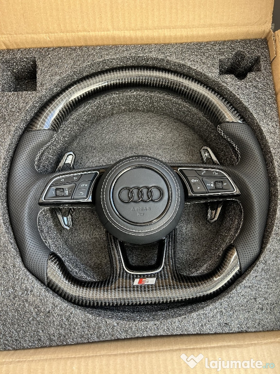 Volan Audi Carbon cu încălzire s-line