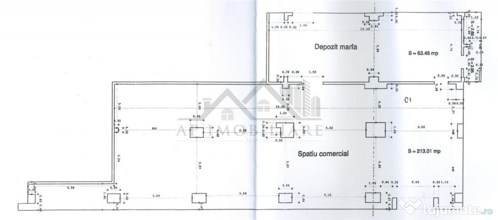 Spa#539;iu comercial de v#226;nzare in Nicolina