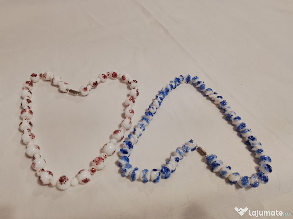 Coliere Vintage Sticlă 45 cm