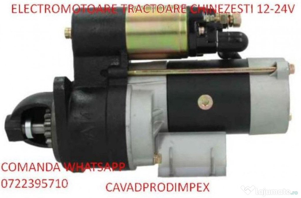 Electromotoare noi pentru tractoare, motorizari chinezesti