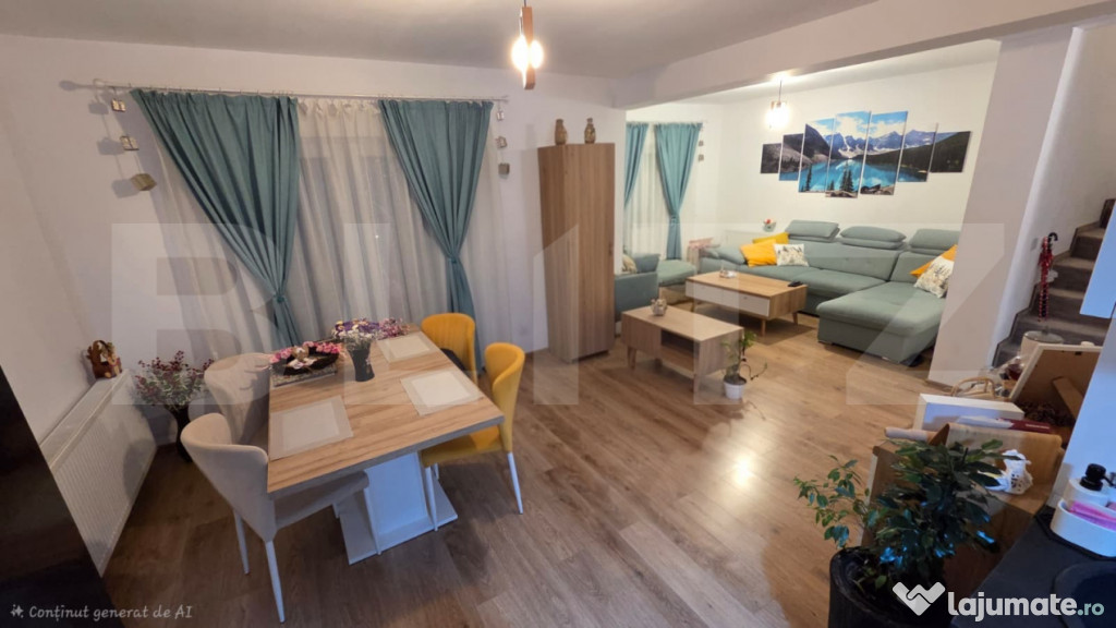 Casa smart , 3 camere, mobilata complet-zona Micesti
