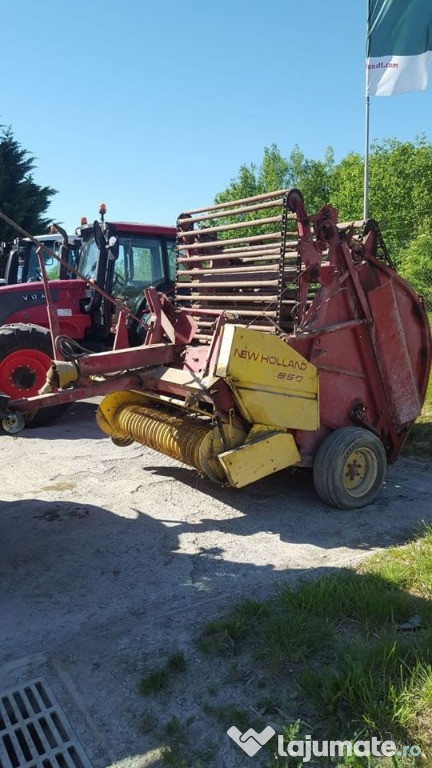 Presa balotat baloti balotiera new holland 850 tractor