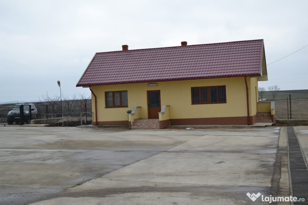 Teren 3925 mp + constructii Baluseni central