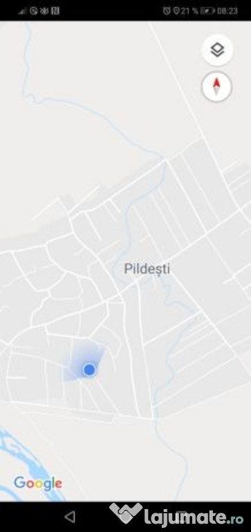 Teren intravilan Pildești 800mp