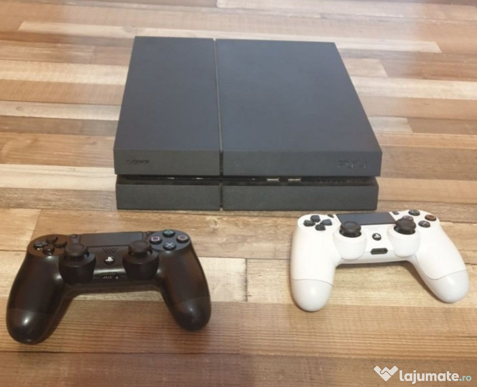 Ps4 500gb 2controllere +18 jocuri