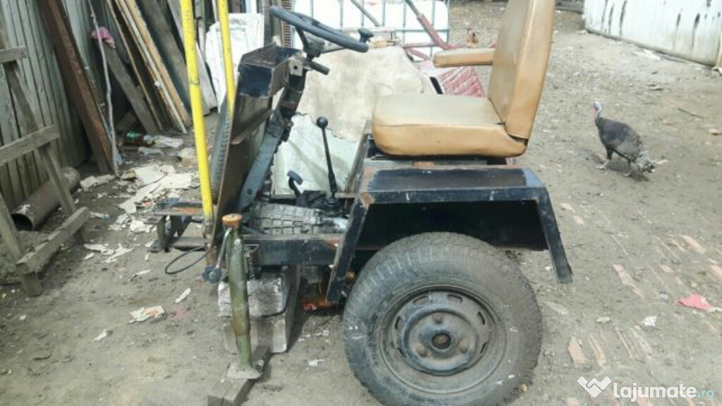 Spate tractoras sau motocultor