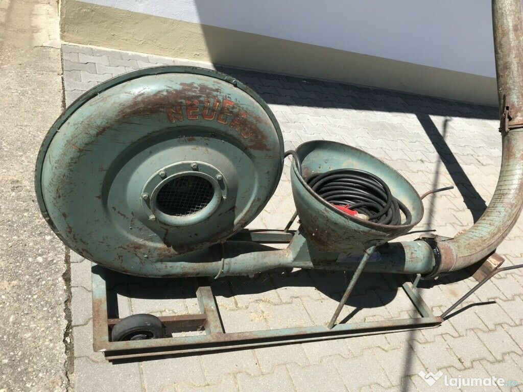 Suflanta (turbina) snec cereale adusa recent Germania