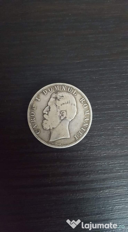 Monedă Carol I argint
