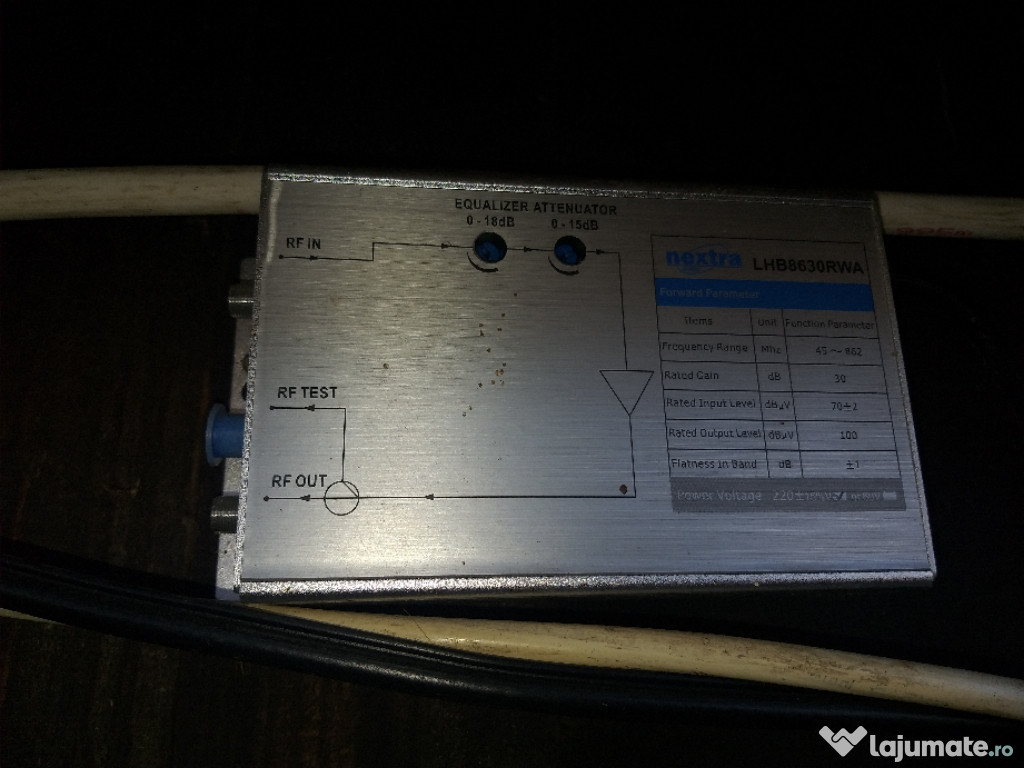 Amplificator semnal tv