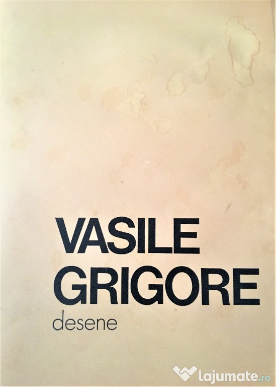 Pictura Tablou Vasile Grigore ,,Catalog 12 Desene''