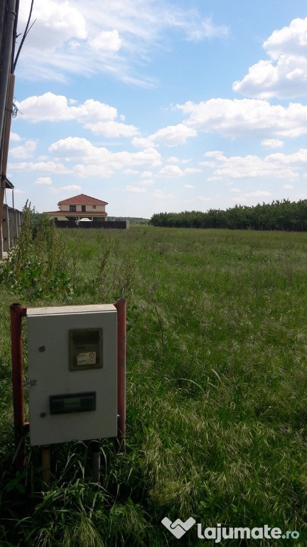 TEREN CONSTRUCTIE CASA LA 15 KM DE BUCURESTI