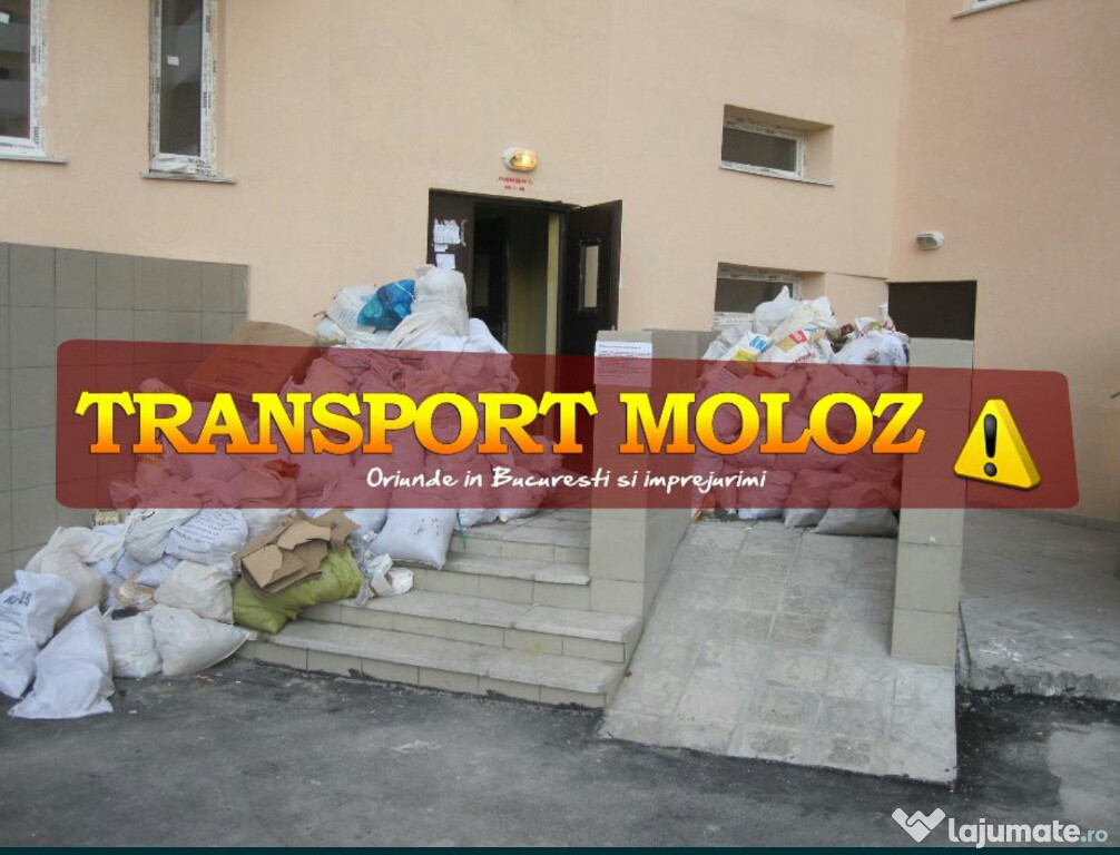 Transport moloz orice