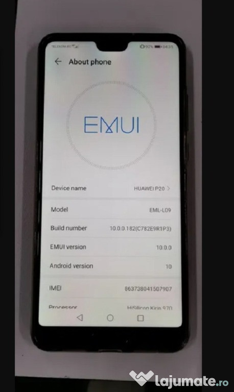 Huawei p20 Blue 128 Gb
