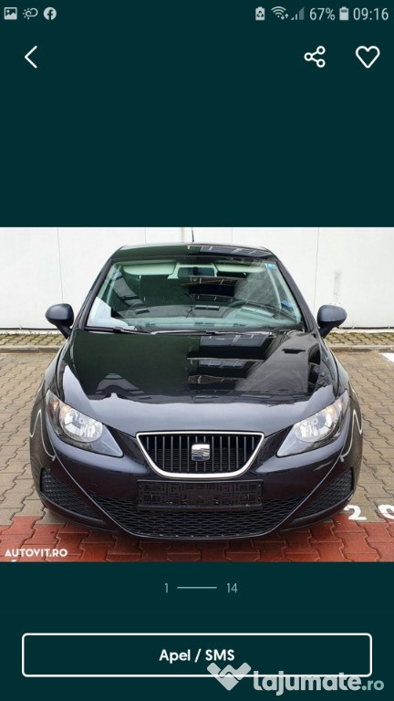 Seat ibiza break 2011, 1,2 tdi , înmatriculat