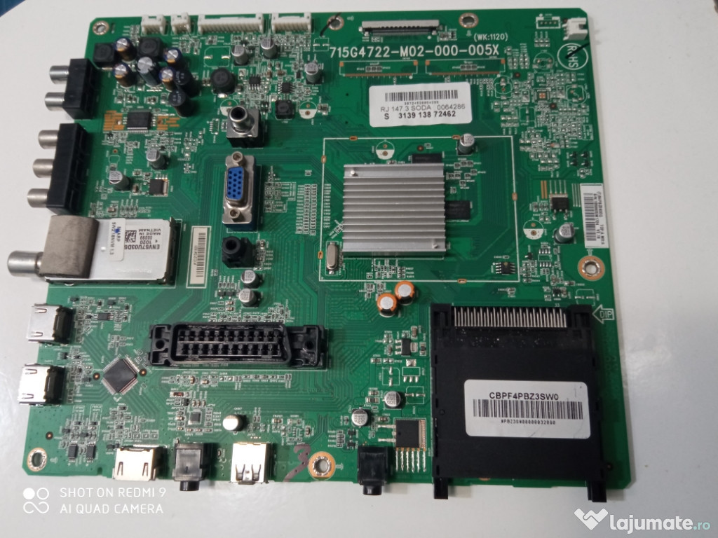 Placa 715g4722-mx tv led Philips 40pfl5206h/12