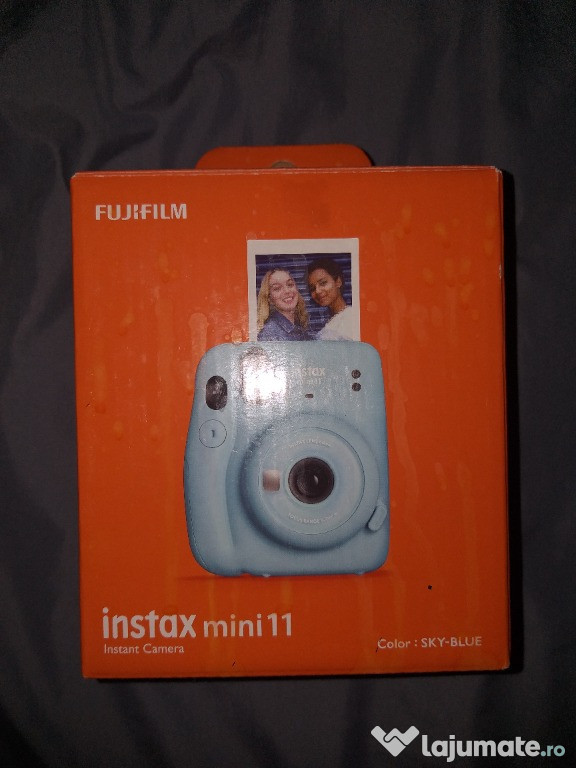 Camera foto instant Fujifilm Instax Mini 11, Sky Blue - NOUA