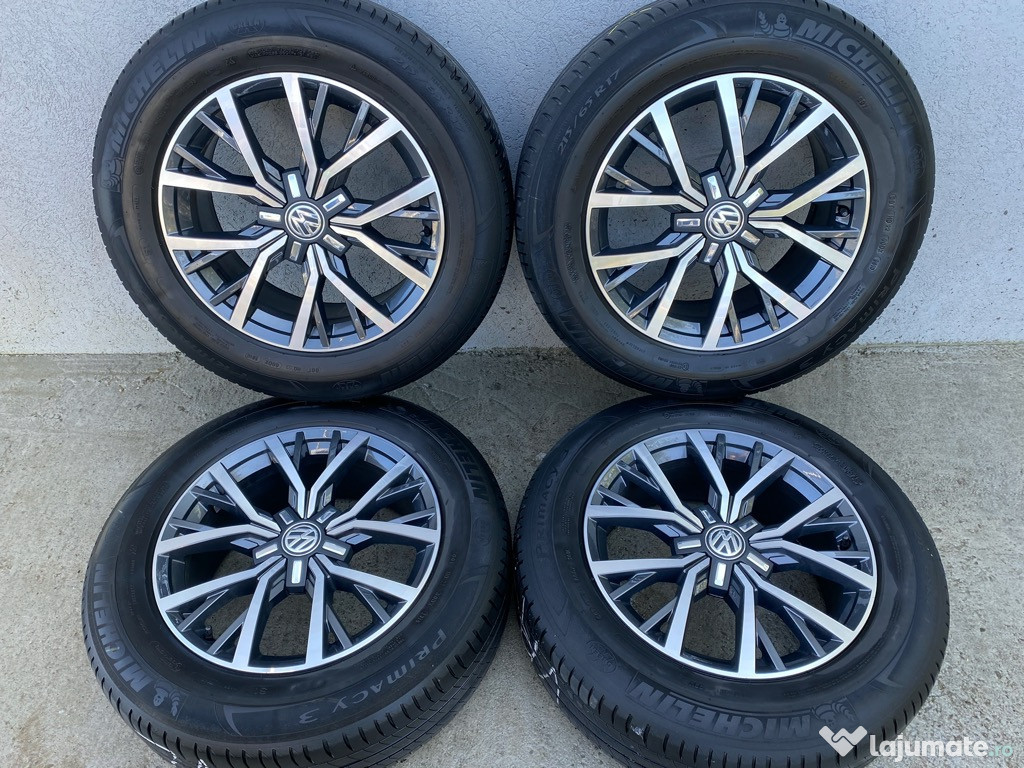 Jante originale VW (Volkswagen) 17 cu anvelope de vara/Tulsa