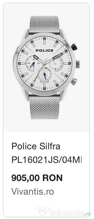 Ceas Police Silfra PL16021JS/04MM