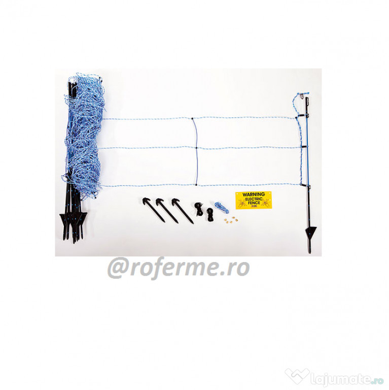 Plasa gard electric, animale salbatice, 50 metri