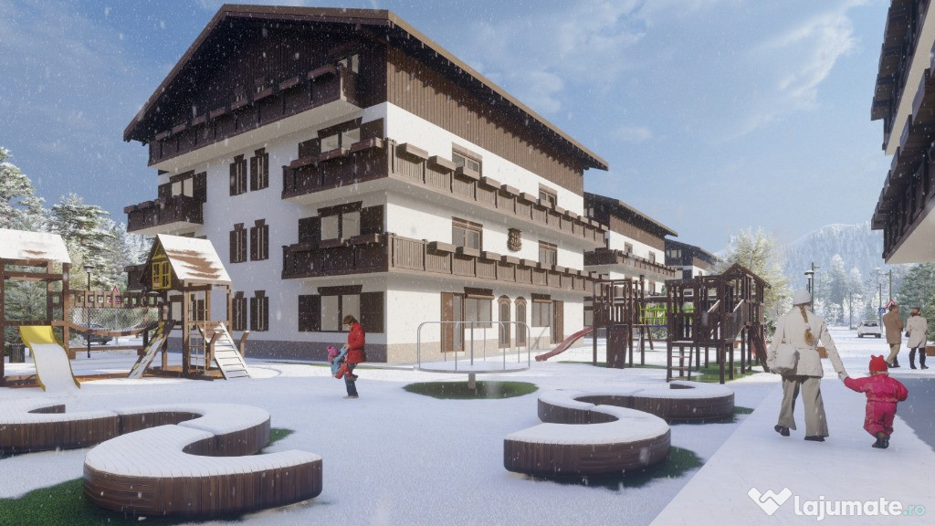 Aparthotel, 11 apartamente, 1300mp, Poiana Brasov